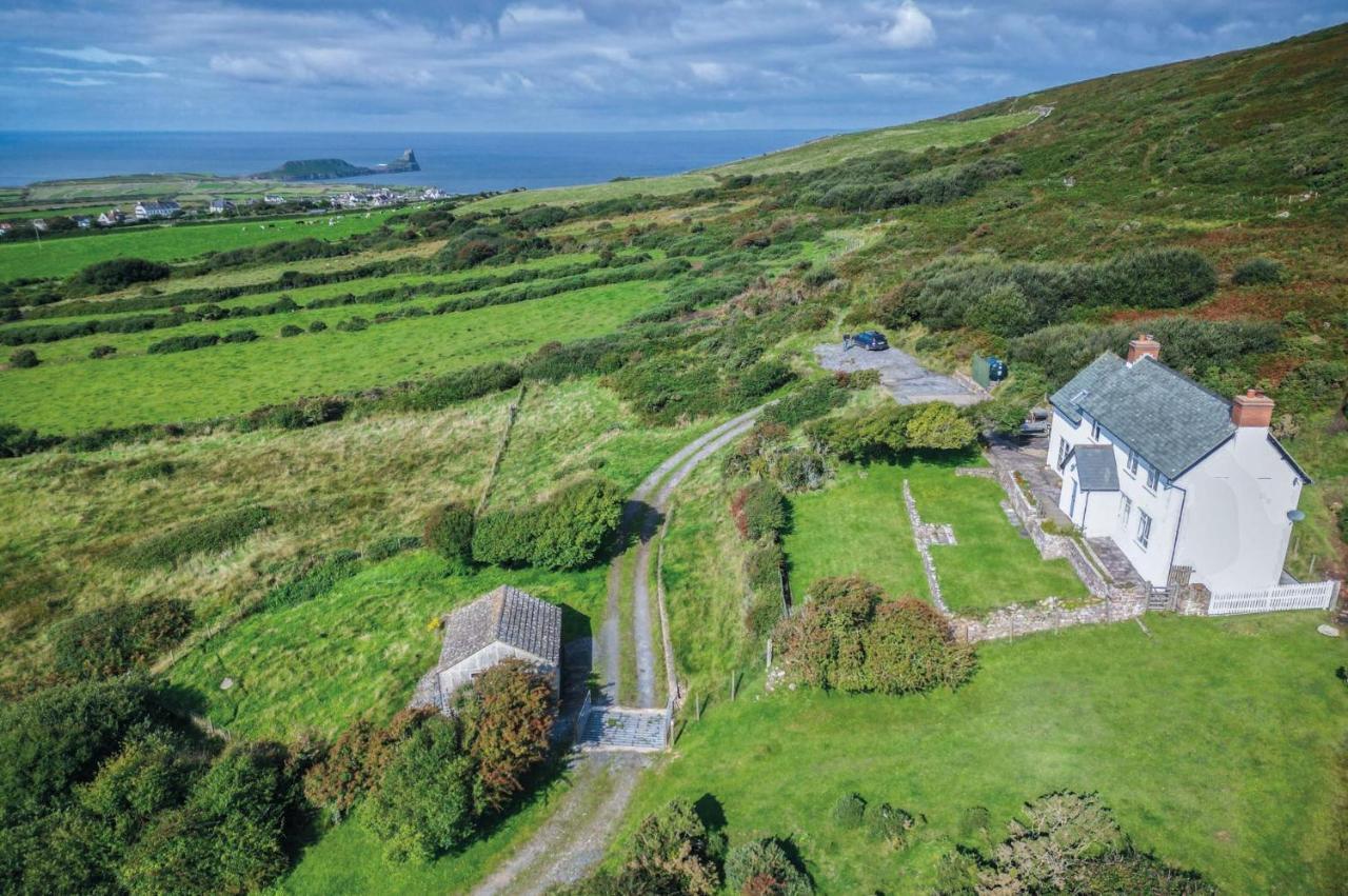 Windy Walls - 3 Bedroom Holiday Home - Rhossili Eksteriør bilde