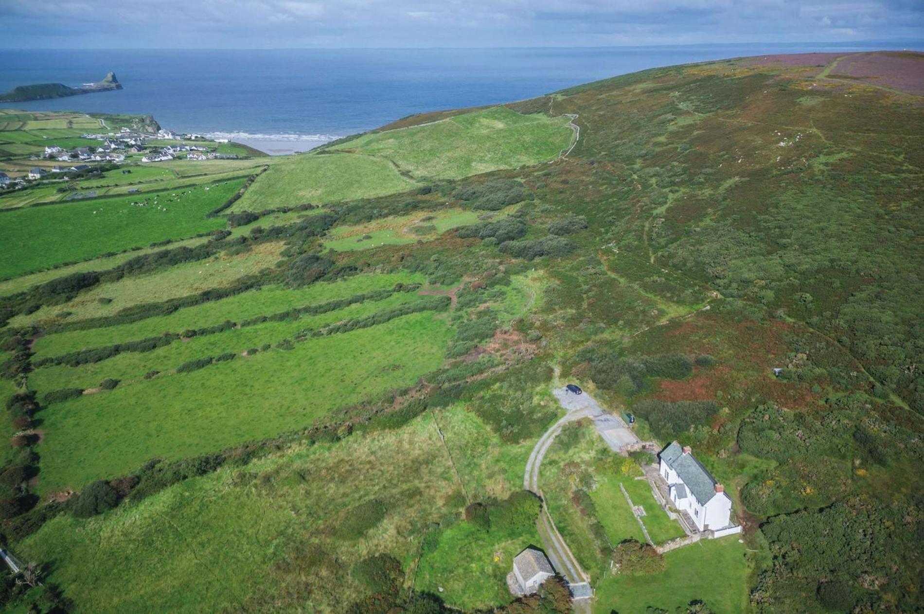 Windy Walls - 3 Bedroom Holiday Home - Rhossili Eksteriør bilde