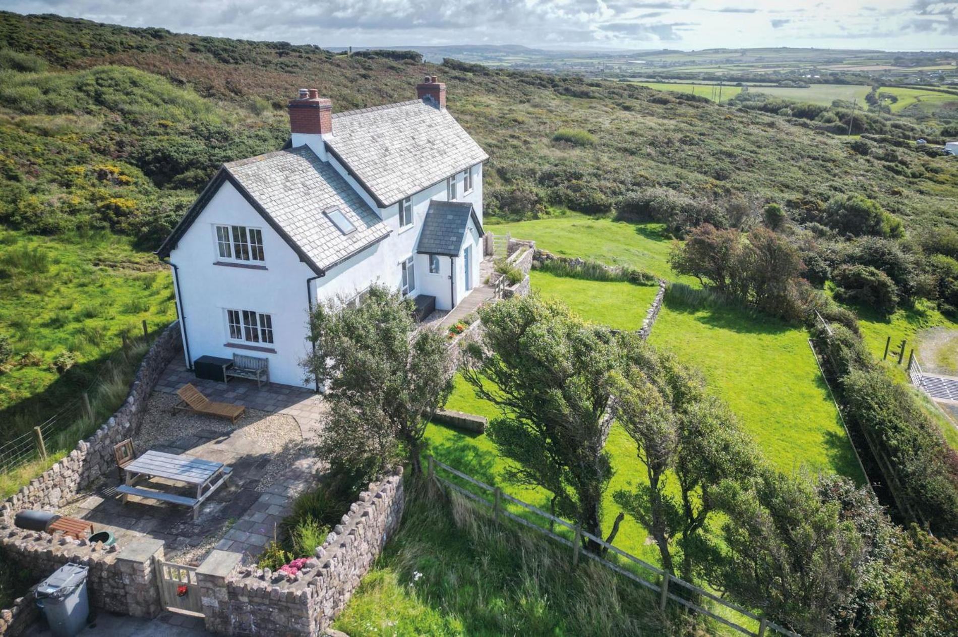 Windy Walls - 3 Bedroom Holiday Home - Rhossili Eksteriør bilde